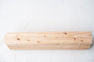 Produktbild von Zaunlatte 9x2x70 Sibirische Lärche 30 Stück Form A