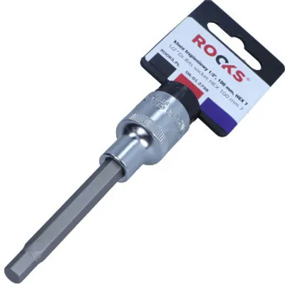 Obrázek produktu pro 1/2, 100 Mm, Šestihran 7, Nástrčný Klíč