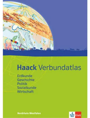 Produktbild von Haack Verbundatlas. Mit Arbeitsheft Kartenlesen. Sekundarstufe I. Ausgabe für Nordrhein-Westfalen