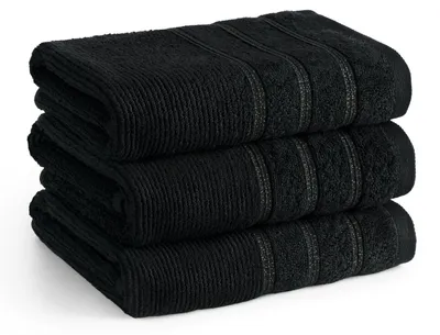 Zdjęcie produktu dla Eurofirany 484783, 50 x 90 cm, Bawełna, Czarny, 1 szt.