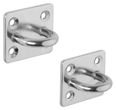 Produktbild von SOTECH Zurröse 40 x 35 mm V2A Edelstahl SS304 – Zurrring rostfrei (2 Stück)