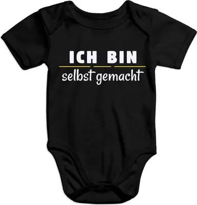 Produktbild von Body "Ich bin selbst gemacht" - Größe: 12-18 Monate