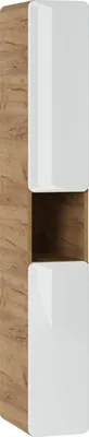 Produktbild von Badezimmer Hängeschrank 170x25x39 cm FERMO Weiss Hochglanz
