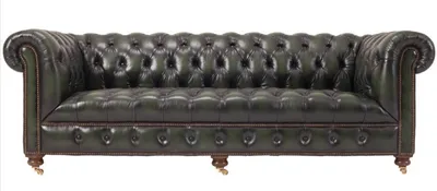 Produktbild von 100% Echtes Leder Chesterfield Couch Polster Garnitur Sofa 3 Sitz Sofas jvmoebel