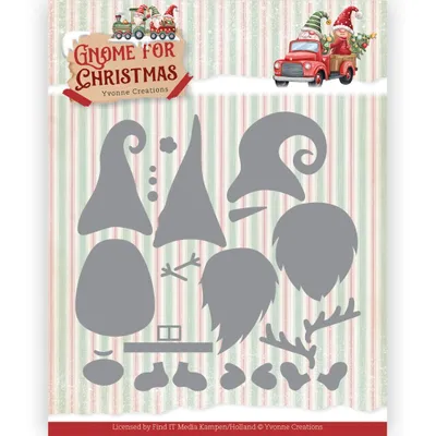 Produktbild von Stanzschablone - Yvonne Creations - Gnome for Christmas - Christmas Gnome