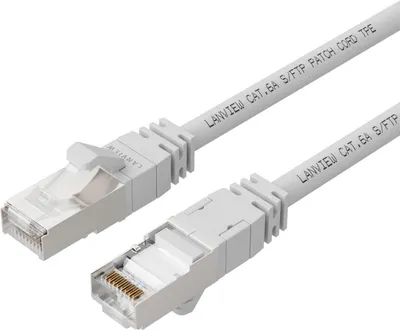 Productafbeelding van Lanview LV-SFTP6A015W, 1,5 meter, Cat6a, S/FTP (S-STP), RJ-45, RJ-45, wit