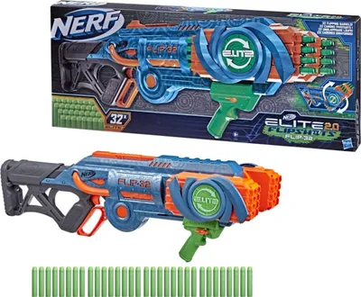 Zdjęcie produktu dla Hasbro - NERF - pistolet zabawkowy Elite 2.0 Flip 32 Blaster Nerfgun