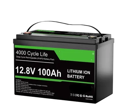 Immagine prodotto di Batteria LiFePO4 - Batteria al litio - Batteria da 12V - Batteria ad alta capacità di scarica - Capacità di 100Ah - Energia di 1280Wh