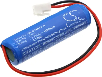 Immagine prodotto di TECHTEK Batteria compatibile con [DOTLUX] 3177-160120, 5406, EXITflat, EXITmulti sostituisce 5405, per 5411
