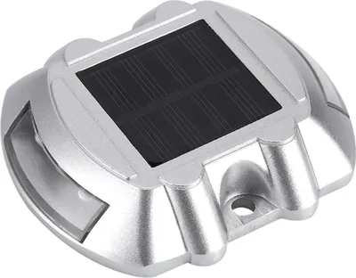 Image de Lampe d'éclairage d'allée étanche à 6 LED en aluminium coulé pour l'extérieur (blanc)