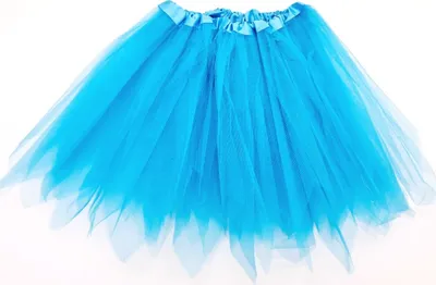 Produktbild von Kinder Röcke Tütü Tüllrock Petticoat Ballettkleid Rock Ballett gezackt Fasching Kurz Türkis