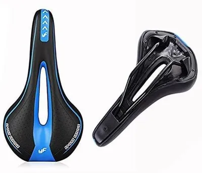 Productafbeelding van Mountainbike-zadel, heren en dames, ergonomisch met fietszadel, fietszadel voor racefiets en de meeste fietsen