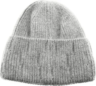 Produktbild von Beanie Mütze für Winter und Herbst mit Innenfutter ideal für kalte Tage OneSize Grau