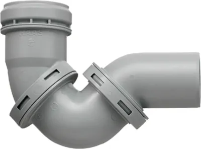 Produktbild von Multi Bogen Übergänge von Spitzende auf Muffe 90° bis 180° DN 50/50