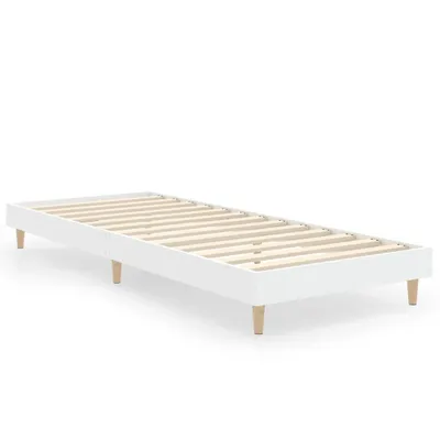 Immagine prodotto di vidaXL Struttura letto bianco 75x190 cm in legno