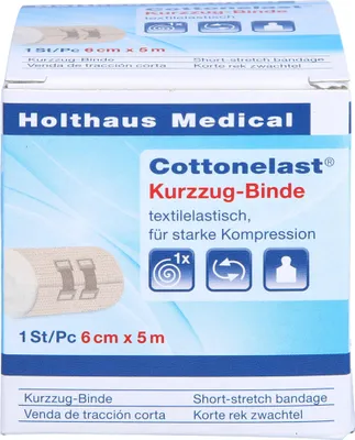 Produktbild von Kurzzugbinden Baumwolleelast 6cmx5m, 1 St BIN