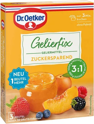 Produktbild von Dr. Oetker Gelierfix 3:1 3 Beutel 75g