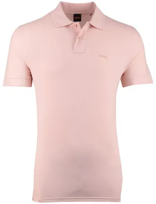 Produktbild von BOSS Orange Prime 2-Knopf-Poloshirt rosa