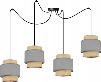 Produktbild von Hängelampe, Deckenleuchter, Lampenschirm, Boho Juta