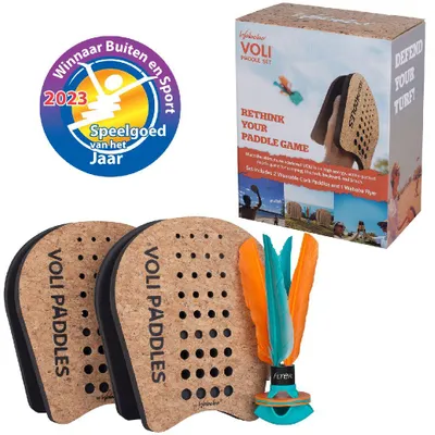 Produktbild von Waboba Schlägerset Voli - Outdoor-Spielspaß für Strand und Garten