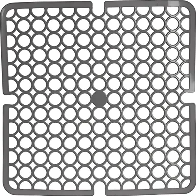 Produktbild von SPÜLBECKEN EINLAGE 28x28cm Spülbeckenmatte Spülbeckeneinlage Spülmatte Abtropfmatte Matte 85 (Grau)