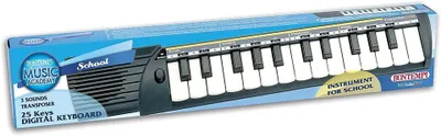 Produktbild von Bontempi 15 2500 - Keyboard 25 Midi-Tasten (C-C), Schwarz/Weiß