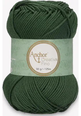 Image de Anchor Creativa Fino – fil coton mercerisé pour crochet et tricot (color 00419)