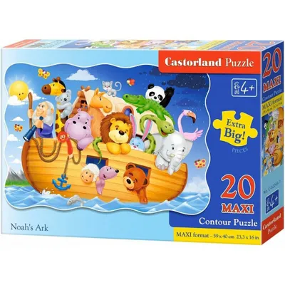 Zdjęcie produktu dla Puzzle 20 elementów Maxi Arka Noego 2245
