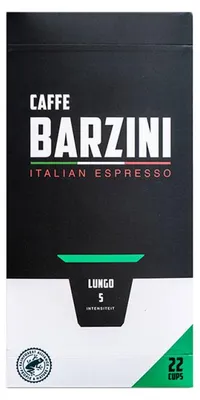 Produktbild von Kaffeekapseln geeignet für Nespresso® Caffe Barzini Lungo, 22 Stk.