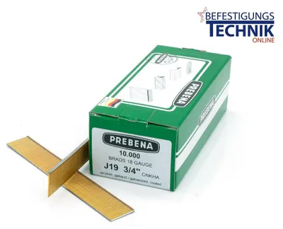 Produktbild von Prebena J19CNKHA Stauchkopfnägel verzinkt für 2XR-J50 Senco AX Makita AF505 AF506 Tjep F-18 10M P