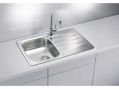 Produktbild von Alveus A1069147, Aufsatzwanne, Rechteckig, Edelstahl, Edelstahl, 1 Becken, Rechteckig