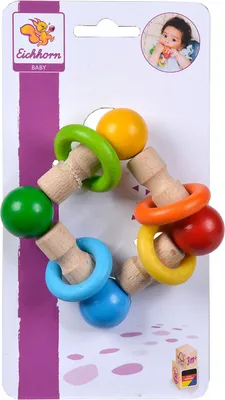 Produktbild von Eichhorn Baby Holz Gripppring