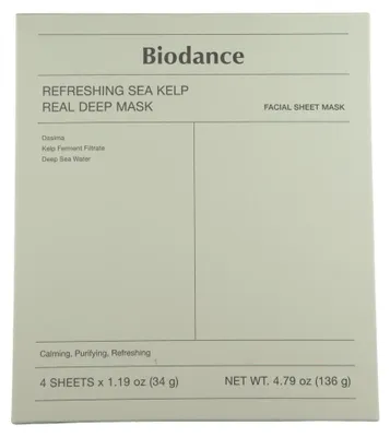 Imagen del producto de Mascarilla revitalizante profunda con algas, Biodance (paquete)