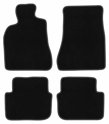 Imagen del producto de Alfombrillas de moqueta para Lexus GS II 1997-2005 (sedán) – juego de 4 piezas, negras, a medida – Wielganizator BASIC