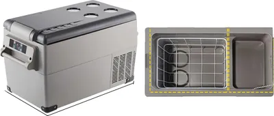 Obrázek produktu pro Autoladnička, přenosný design, účinné chlazení, 35 l
