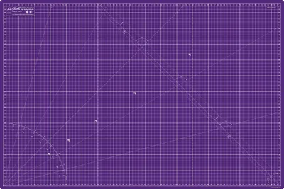 Schneidematte A1 90x60 cm, selbstheilend, 5-lagig, lila