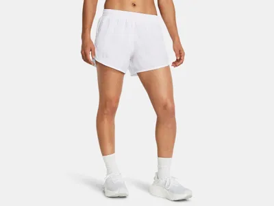 Produktbild von Shorts Under Armour Fly-By 3" Damen Senior M weiss
