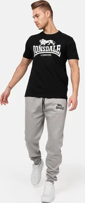 Obrázek produktu pro Pánské tričko regular fit LOGO Black 4XL Lonsdale