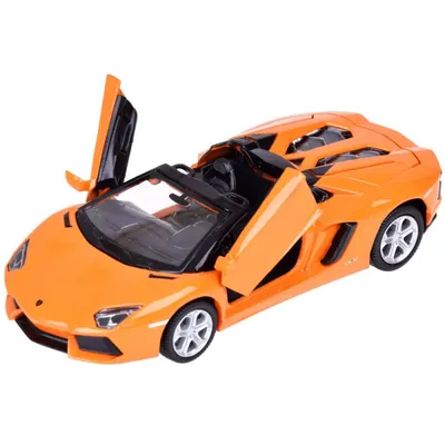 Image de Voiture en métal Lamborghini Aventador Roadster + son, lumière Jokomisiada