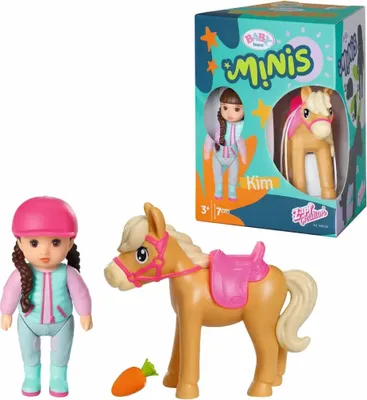 Immagine prodotto di BABY born Minis Set con cavallo e bambola