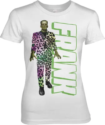 Produktbild von Fresh Frank In Suit Girly Tee - Large - White