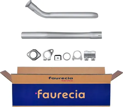 Produktbild von HELLA Abgasrohr Auspuffrohr passend für PEUGEOT 305 I (581A) Vorne 8LA 366 005-851
