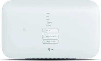 Produktbild von Telekom Speedport Smart 3, Wi-Fi 5 (802.11ac), Dual-Band (2,4 GHz/5 GHz), Ethernet/LAN, ADSL, Weiß, Tabletop-Router