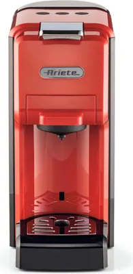 Produktbild von Ariete 1304/12, Espressomaschine, 0,7 l, Gemahlener Kaffee, Kaffeepad, Kaffeekapsel, 1350 W, Rot