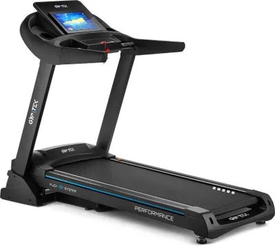 Obrázek produktu pro Gymtek® Běžecký pás pro domácnost, podložka pro chůzi, běžecký pás - do 150 kg, 20 km/h - skládací, 12 tréninkových programů, LCD displej - Fitness, domácí posilovna