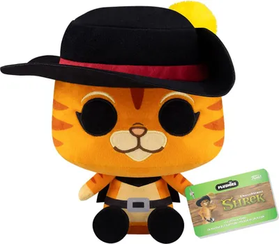 Immagine prodotto di Peluche Shrek Gatto con gli stivali 18 cm
