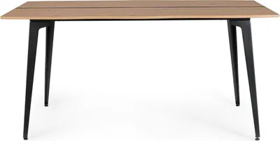 Immagine prodotto di Tavolo Melys 160 x 90 x 75 cm truciolato MDF acciaio nero marrone