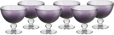Produktbild von Eisschale Bubbles 6er-Set Colori Vero 11cm lila