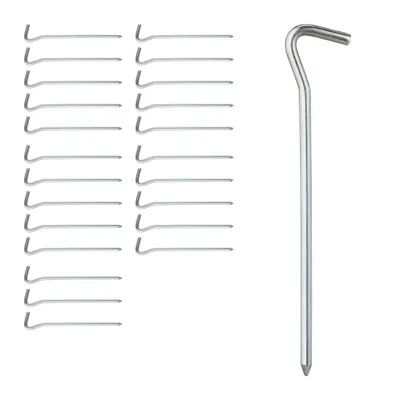 Produktbild von relaxdays Zeltheringe rund 24er Set