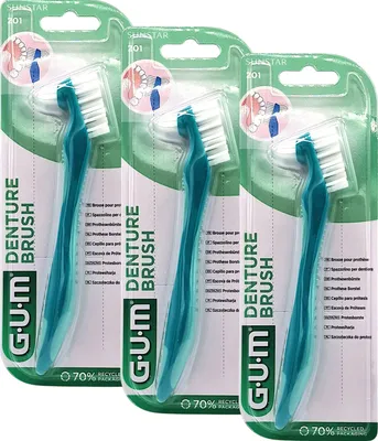 Produktbild von 3x GUM Prothesenbürste